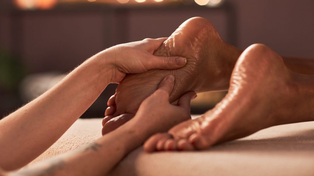 Deep Tissue Feet Massage