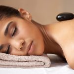 Deep muscle relaxation hot stone massage